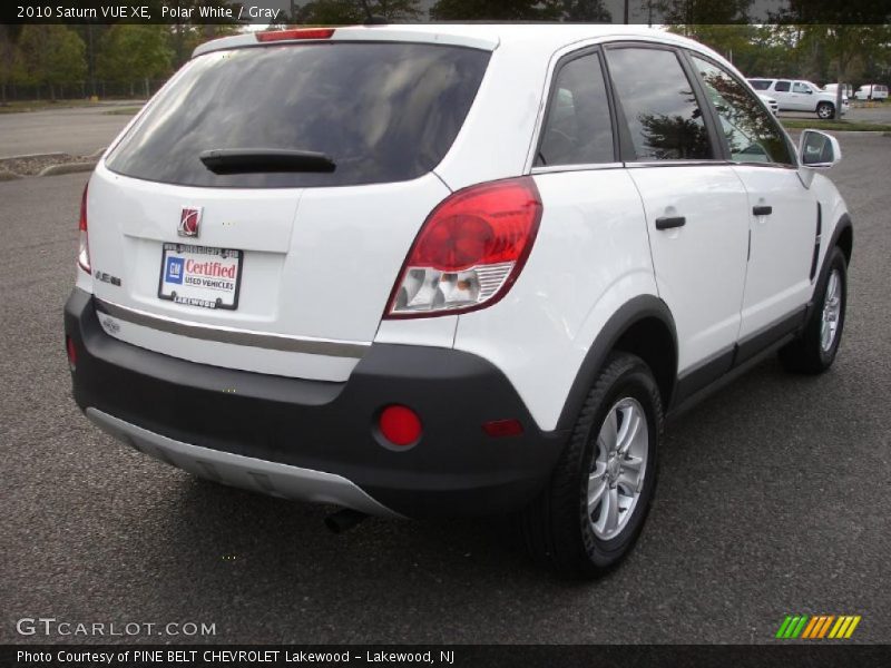 Polar White / Gray 2010 Saturn VUE XE