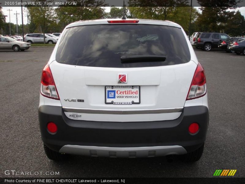 Polar White / Gray 2010 Saturn VUE XE