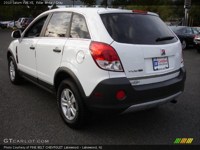 Polar White / Gray 2010 Saturn VUE XE