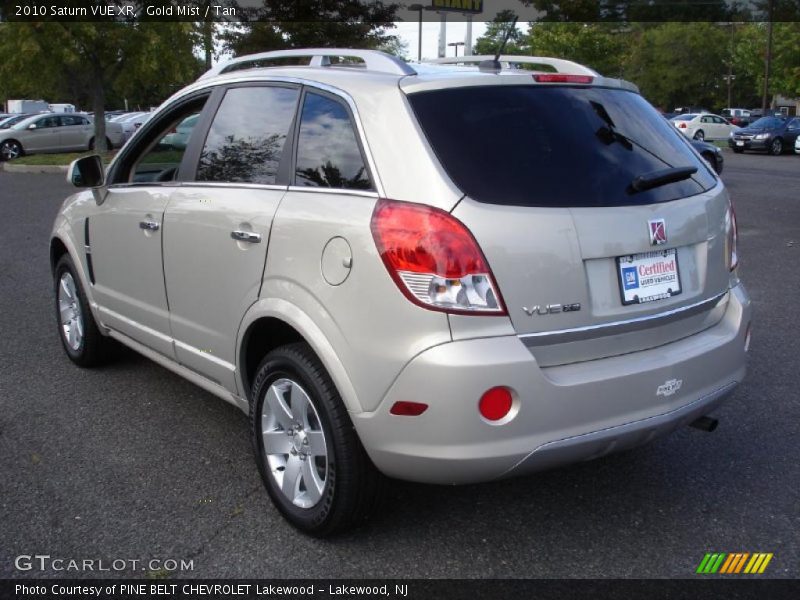 Gold Mist / Tan 2010 Saturn VUE XR