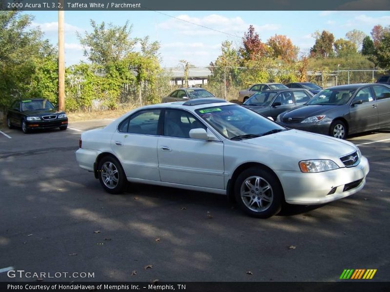 Taffeta White / Parchment 2000 Acura TL 3.2