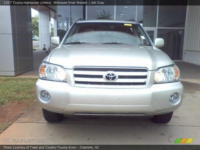 Millenium Silver Metallic / Ash Gray 2007 Toyota Highlander Limited
