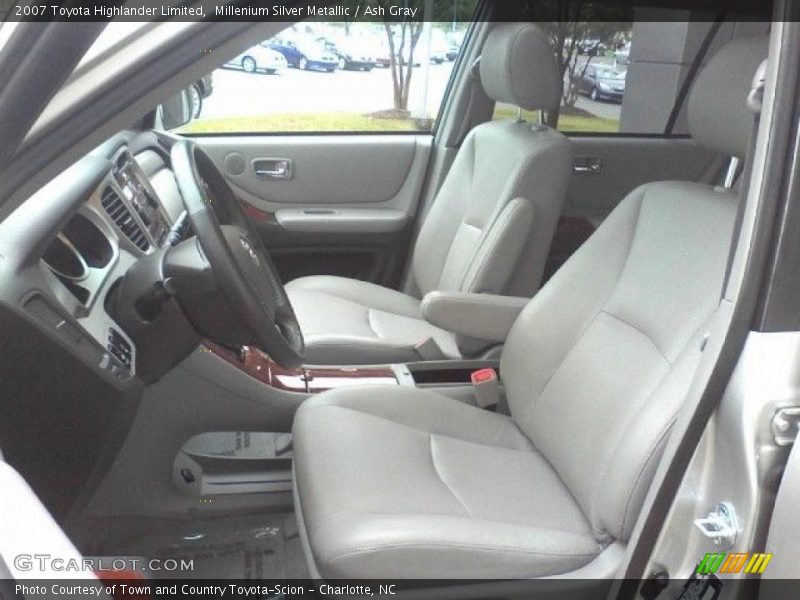 Millenium Silver Metallic / Ash Gray 2007 Toyota Highlander Limited