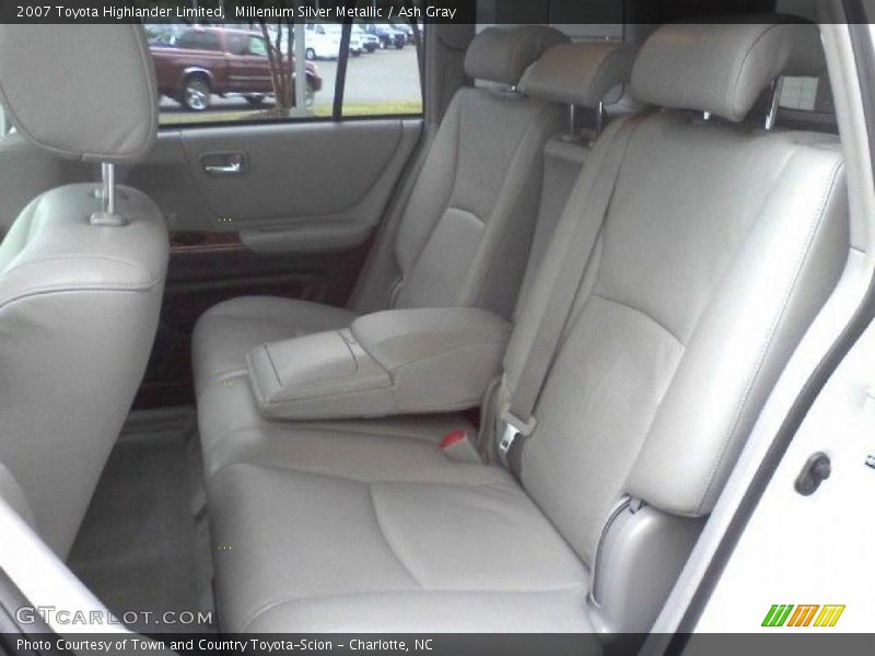 Millenium Silver Metallic / Ash Gray 2007 Toyota Highlander Limited