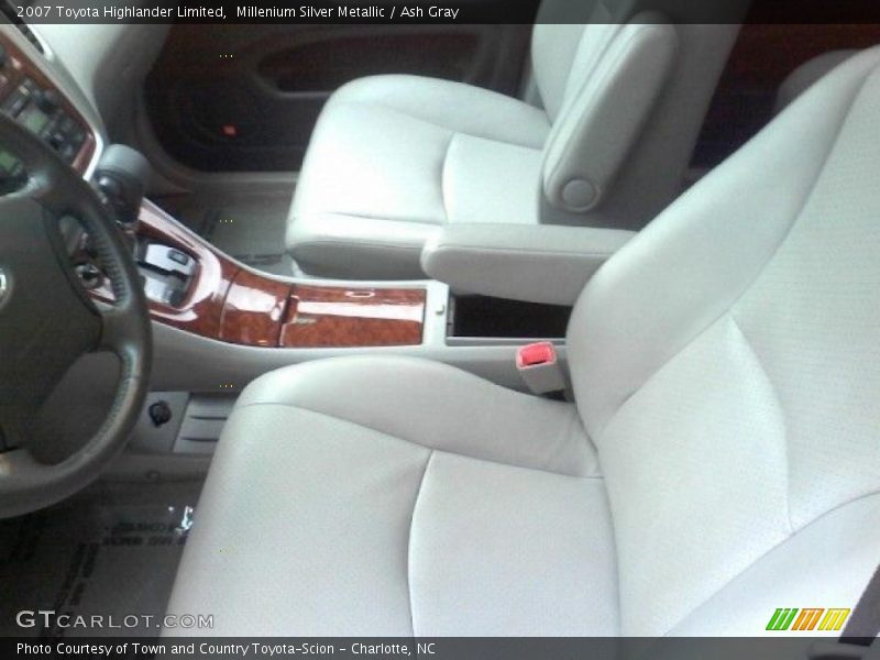 Millenium Silver Metallic / Ash Gray 2007 Toyota Highlander Limited