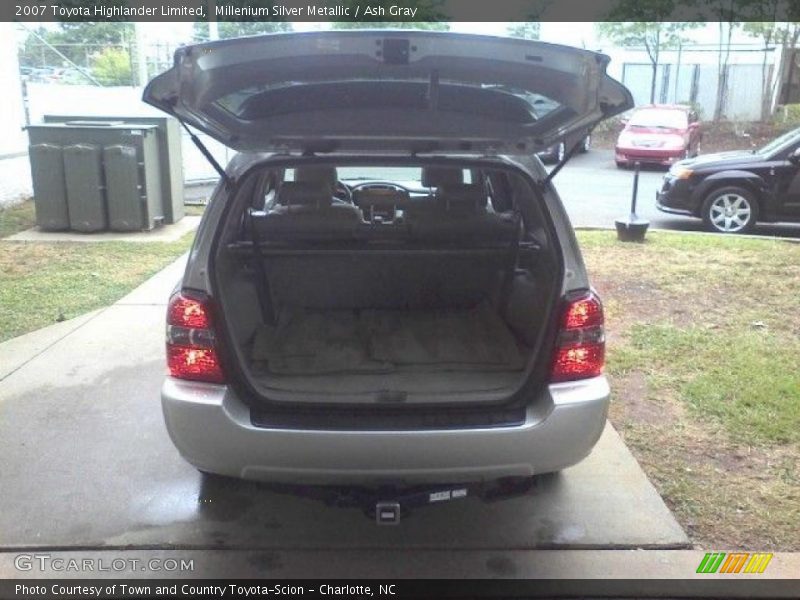 Millenium Silver Metallic / Ash Gray 2007 Toyota Highlander Limited