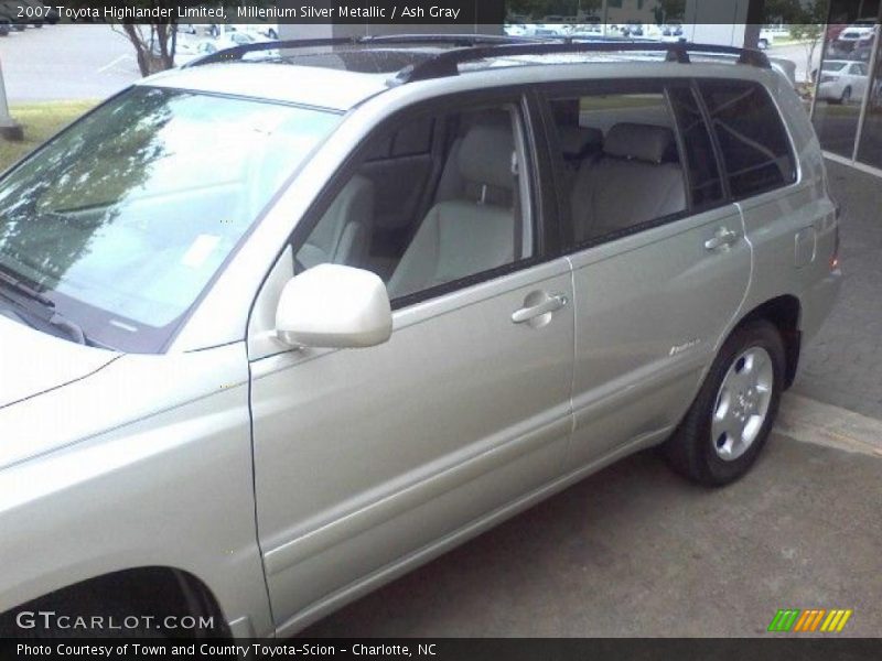 Millenium Silver Metallic / Ash Gray 2007 Toyota Highlander Limited