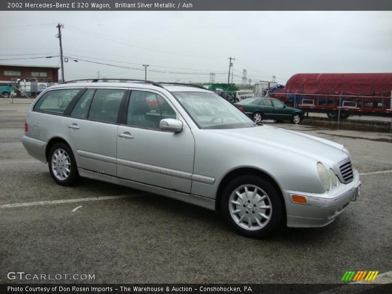 Brilliant Silver Metallic / Ash 2002 Mercedes-Benz E 320 Wagon