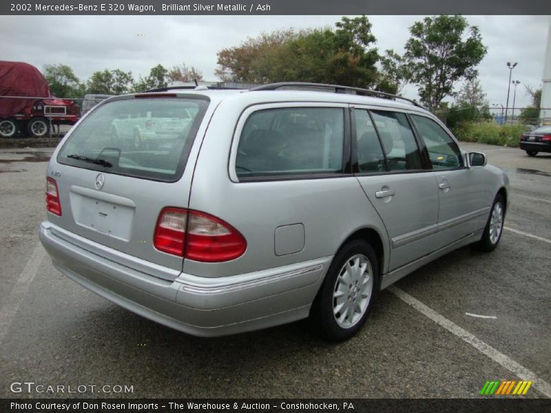 Brilliant Silver Metallic / Ash 2002 Mercedes-Benz E 320 Wagon