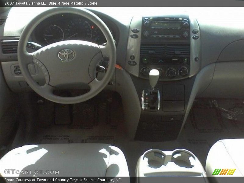 Blue Mirage Metallic / Stone 2007 Toyota Sienna LE