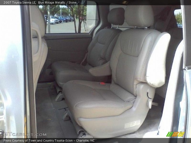 Blue Mirage Metallic / Stone 2007 Toyota Sienna LE