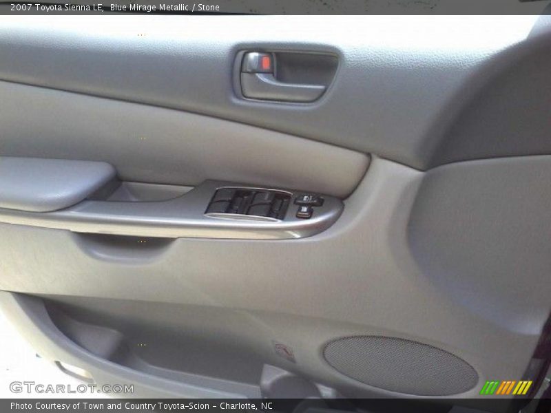 Blue Mirage Metallic / Stone 2007 Toyota Sienna LE
