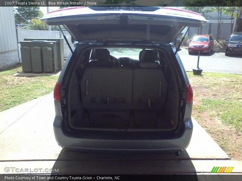 Blue Mirage Metallic / Stone 2007 Toyota Sienna LE