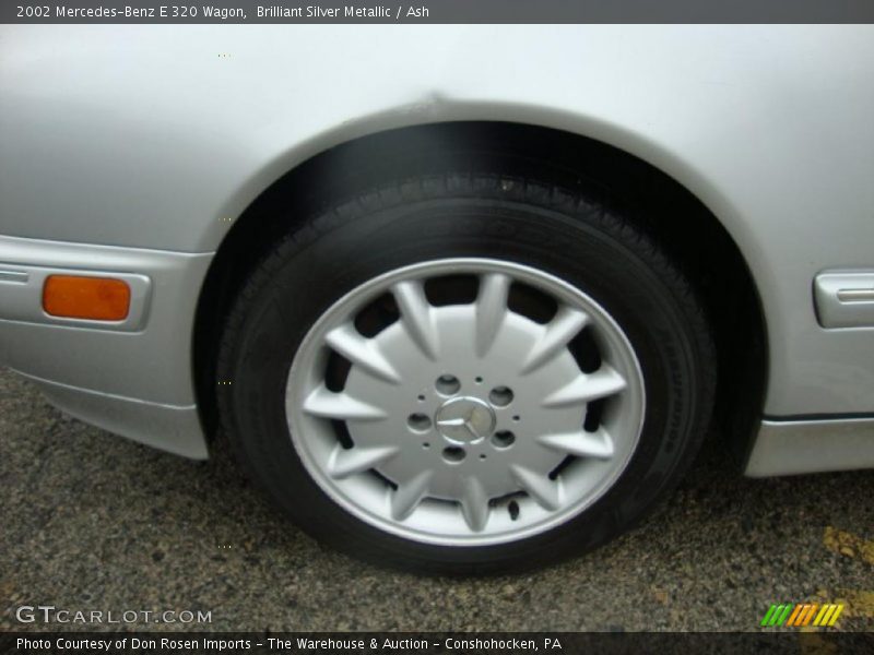 Brilliant Silver Metallic / Ash 2002 Mercedes-Benz E 320 Wagon