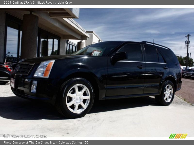 Black Raven / Light Gray 2005 Cadillac SRX V6