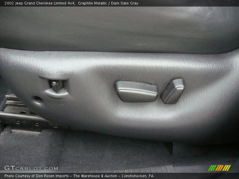 Graphite Metallic / Dark Slate Gray 2002 Jeep Grand Cherokee Limited 4x4