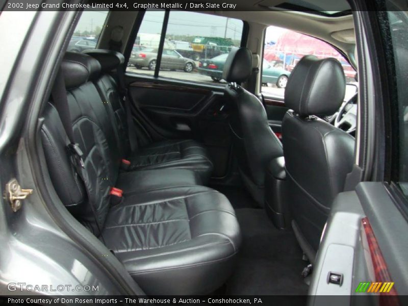 Graphite Metallic / Dark Slate Gray 2002 Jeep Grand Cherokee Limited 4x4
