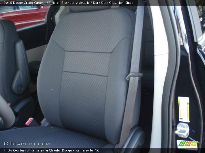 Blackberry Metallic / Dark Slate Gray/Light Shale 2010 Dodge Grand Caravan SE Hero