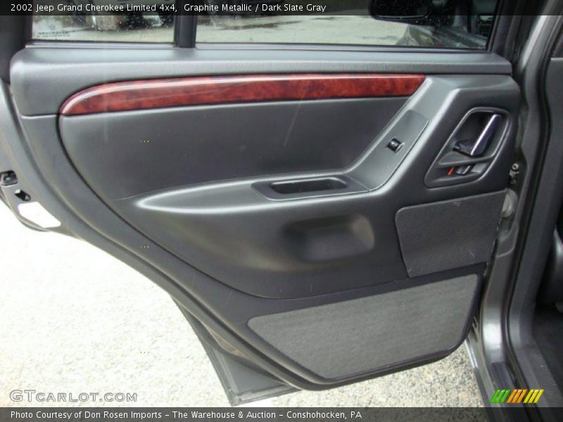 Graphite Metallic / Dark Slate Gray 2002 Jeep Grand Cherokee Limited 4x4