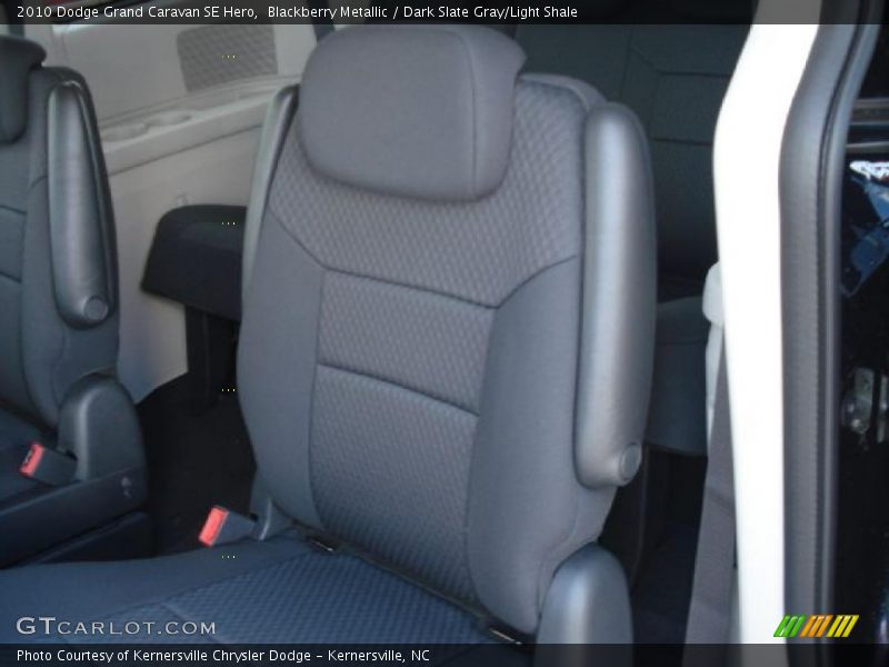 Blackberry Metallic / Dark Slate Gray/Light Shale 2010 Dodge Grand Caravan SE Hero