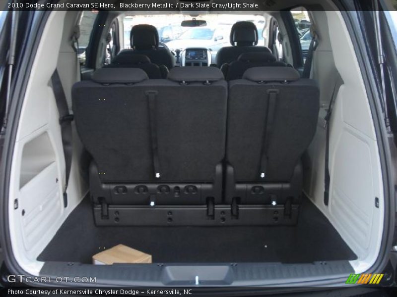 Blackberry Metallic / Dark Slate Gray/Light Shale 2010 Dodge Grand Caravan SE Hero