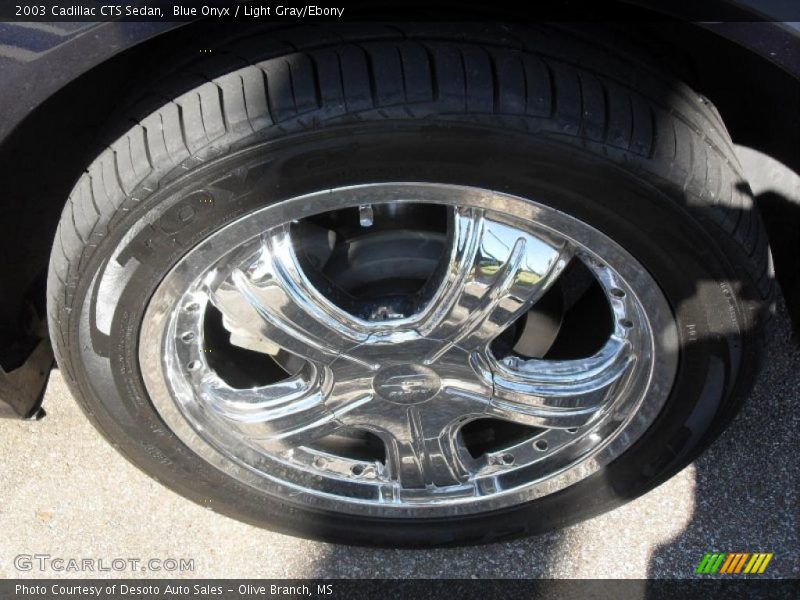 Blue Onyx / Light Gray/Ebony 2003 Cadillac CTS Sedan