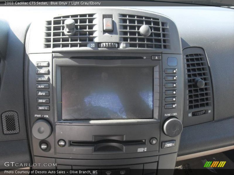 Blue Onyx / Light Gray/Ebony 2003 Cadillac CTS Sedan
