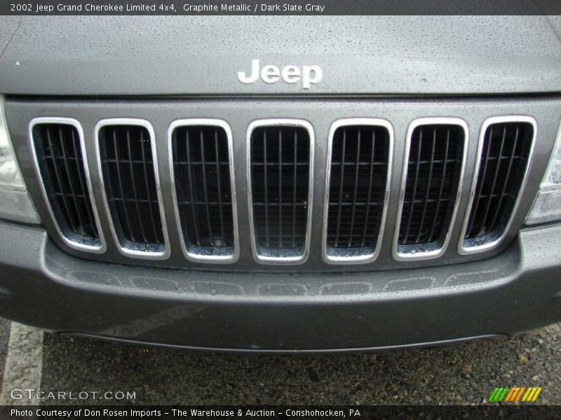 Graphite Metallic / Dark Slate Gray 2002 Jeep Grand Cherokee Limited 4x4