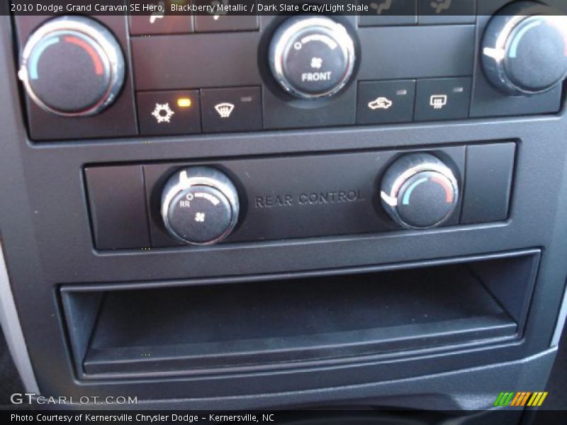 Blackberry Metallic / Dark Slate Gray/Light Shale 2010 Dodge Grand Caravan SE Hero