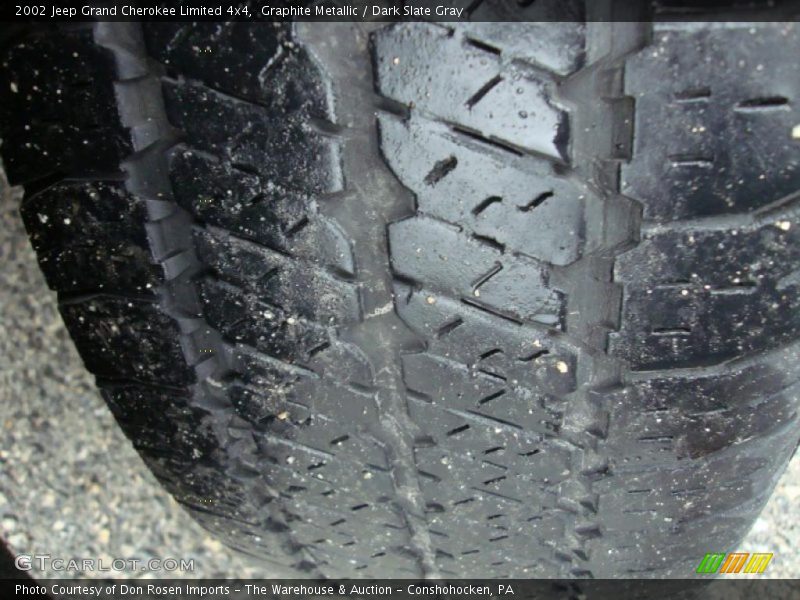 Graphite Metallic / Dark Slate Gray 2002 Jeep Grand Cherokee Limited 4x4