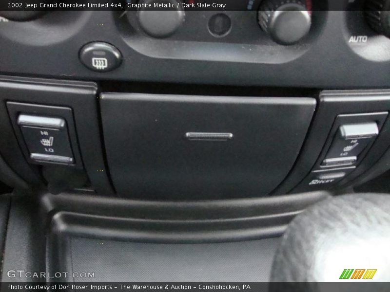 Graphite Metallic / Dark Slate Gray 2002 Jeep Grand Cherokee Limited 4x4