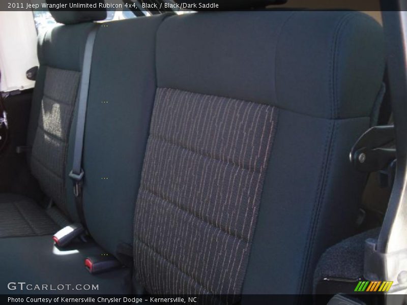 Black / Black/Dark Saddle 2011 Jeep Wrangler Unlimited Rubicon 4x4