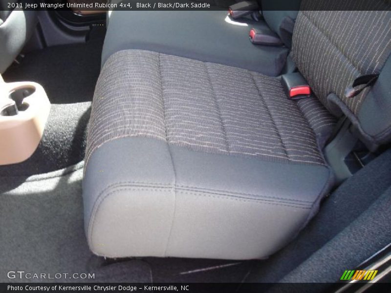 Black / Black/Dark Saddle 2011 Jeep Wrangler Unlimited Rubicon 4x4