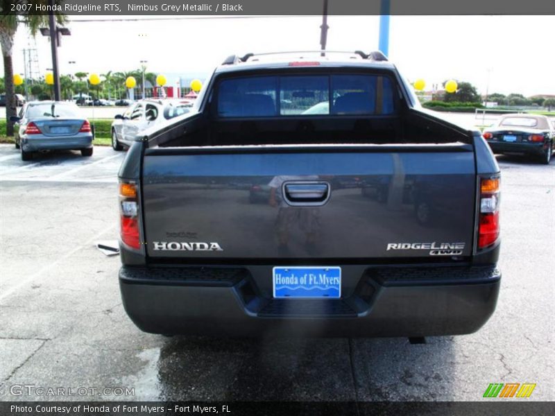 Nimbus Grey Metallic / Black 2007 Honda Ridgeline RTS