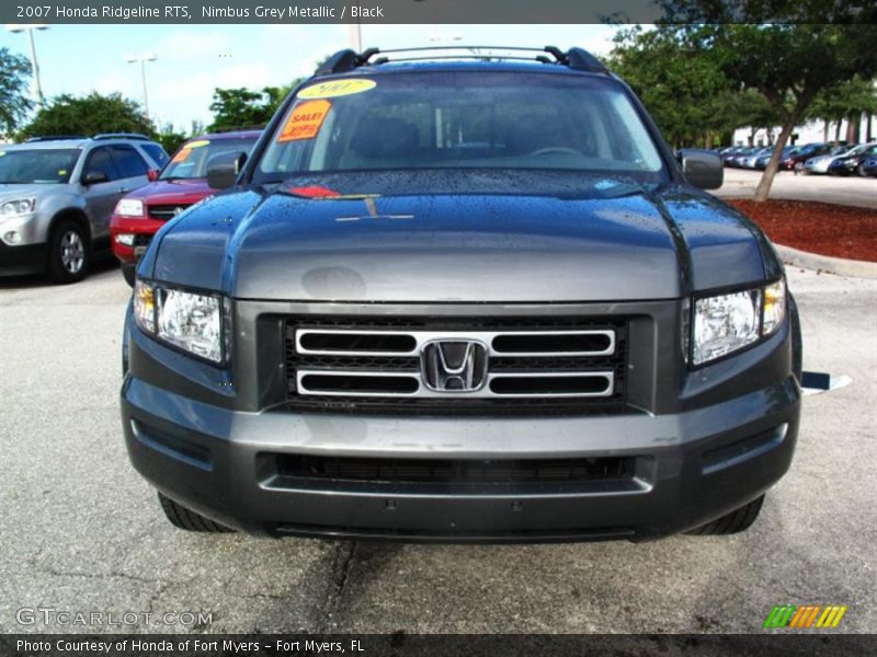 Nimbus Grey Metallic / Black 2007 Honda Ridgeline RTS