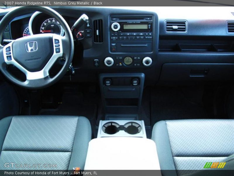 Nimbus Grey Metallic / Black 2007 Honda Ridgeline RTS