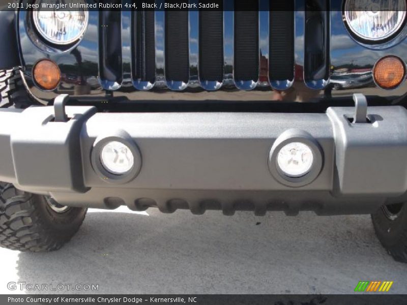 Black / Black/Dark Saddle 2011 Jeep Wrangler Unlimited Rubicon 4x4