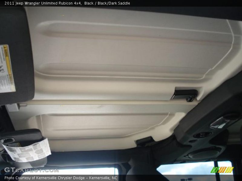 Black / Black/Dark Saddle 2011 Jeep Wrangler Unlimited Rubicon 4x4