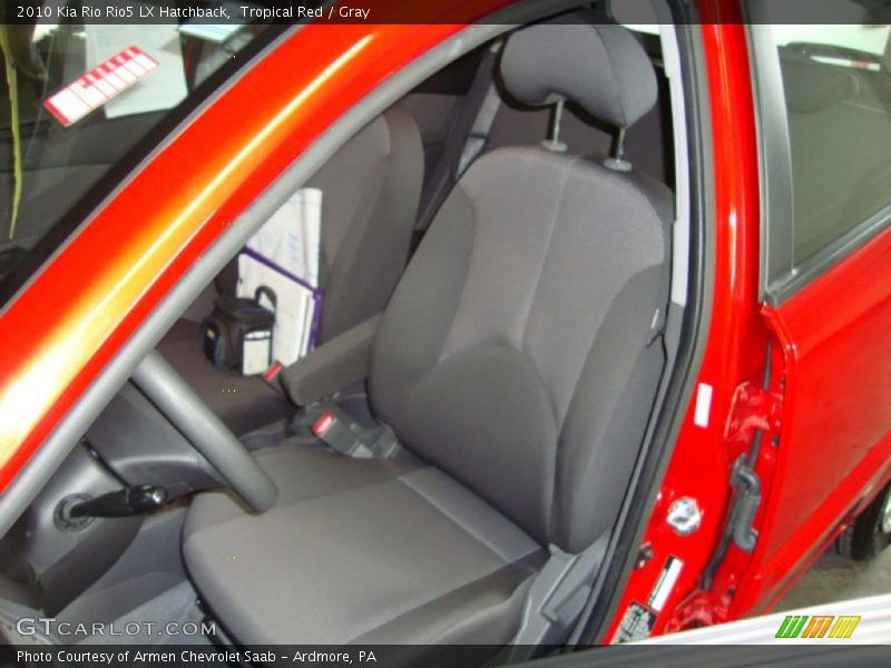 Tropical Red / Gray 2010 Kia Rio Rio5 LX Hatchback