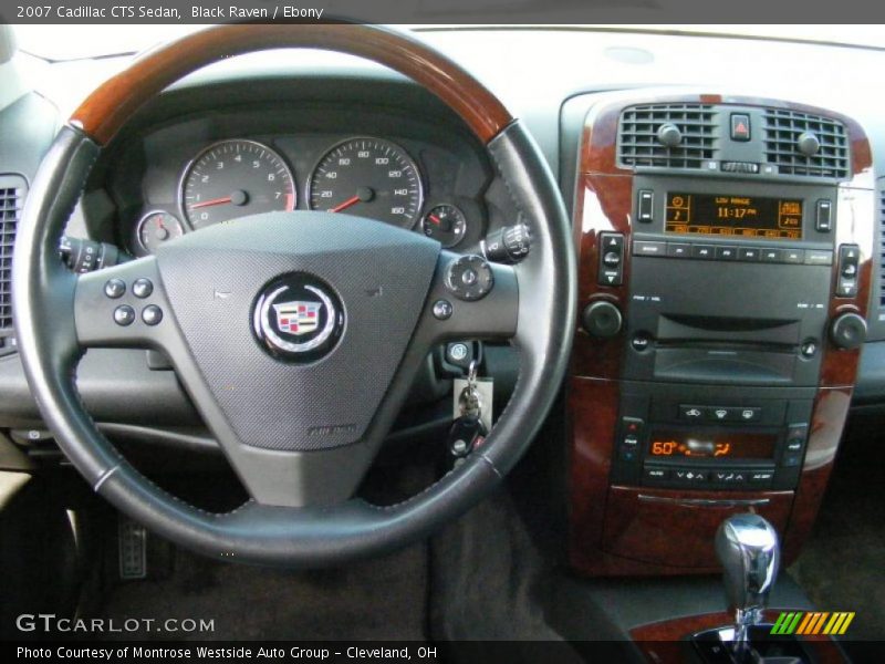 Black Raven / Ebony 2007 Cadillac CTS Sedan