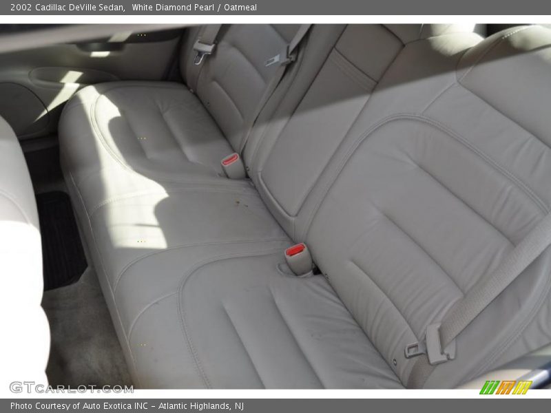 White Diamond Pearl / Oatmeal 2002 Cadillac DeVille Sedan