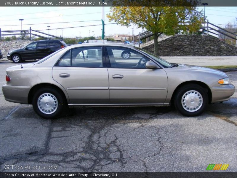 Light Sandrift Metallic / Taupe 2003 Buick Century Custom