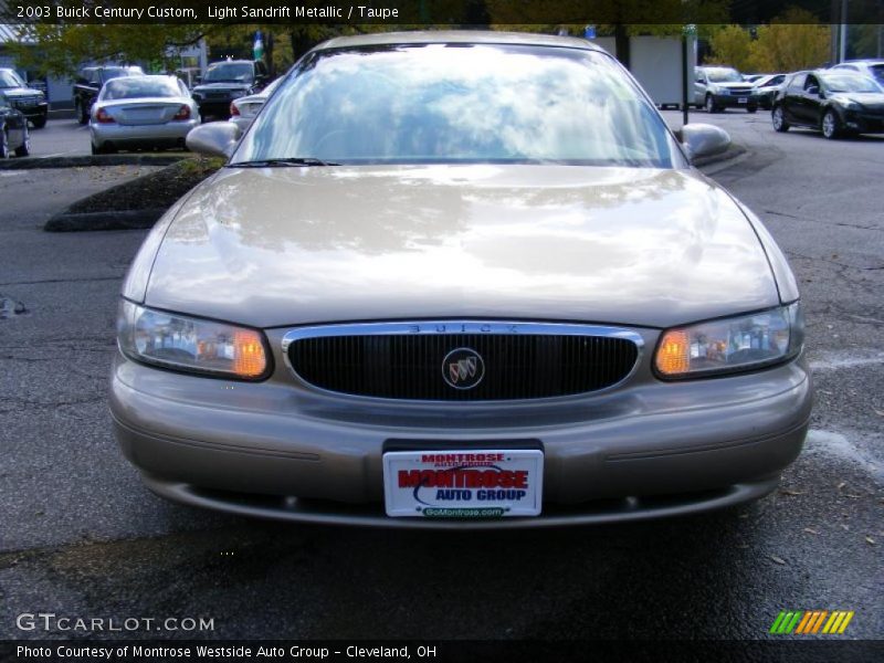 Light Sandrift Metallic / Taupe 2003 Buick Century Custom