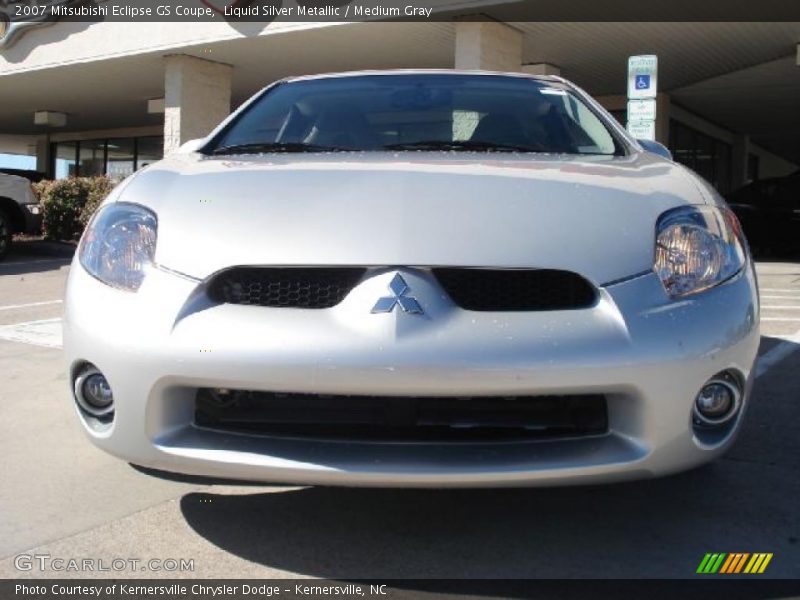 Liquid Silver Metallic / Medium Gray 2007 Mitsubishi Eclipse GS Coupe
