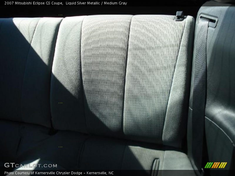 Liquid Silver Metallic / Medium Gray 2007 Mitsubishi Eclipse GS Coupe
