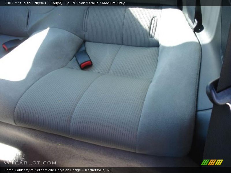 Liquid Silver Metallic / Medium Gray 2007 Mitsubishi Eclipse GS Coupe
