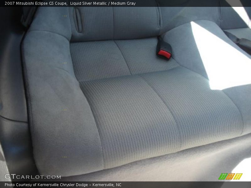 Liquid Silver Metallic / Medium Gray 2007 Mitsubishi Eclipse GS Coupe