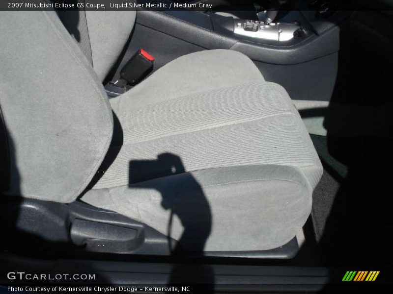 Liquid Silver Metallic / Medium Gray 2007 Mitsubishi Eclipse GS Coupe