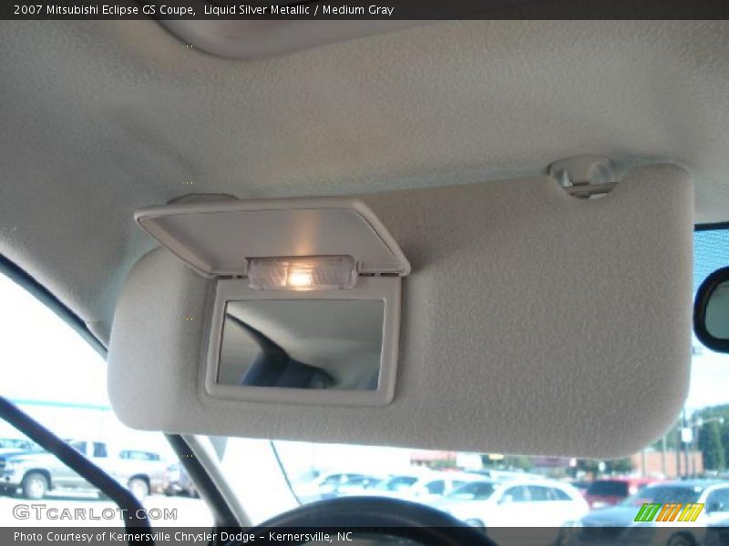 Liquid Silver Metallic / Medium Gray 2007 Mitsubishi Eclipse GS Coupe