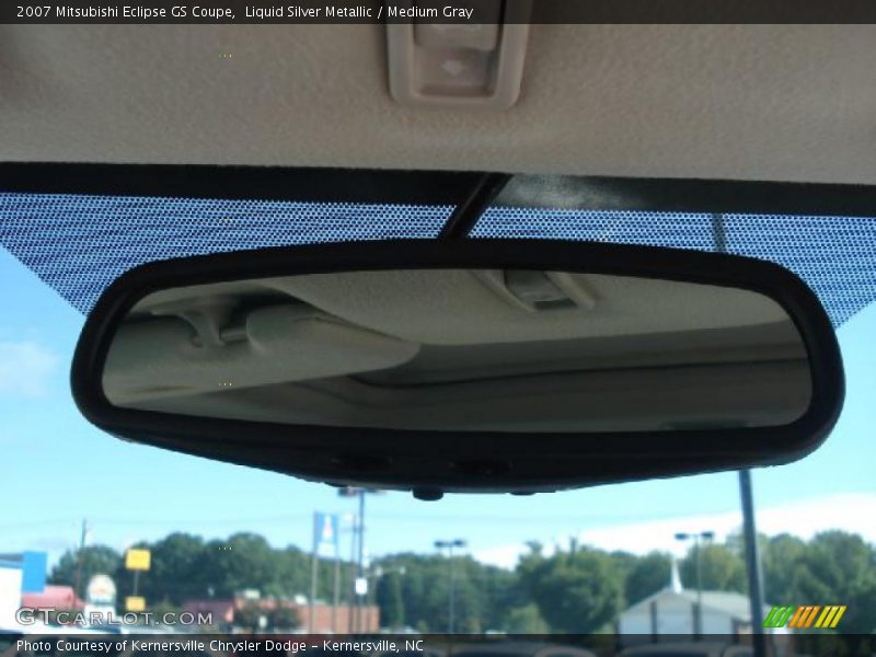 Liquid Silver Metallic / Medium Gray 2007 Mitsubishi Eclipse GS Coupe